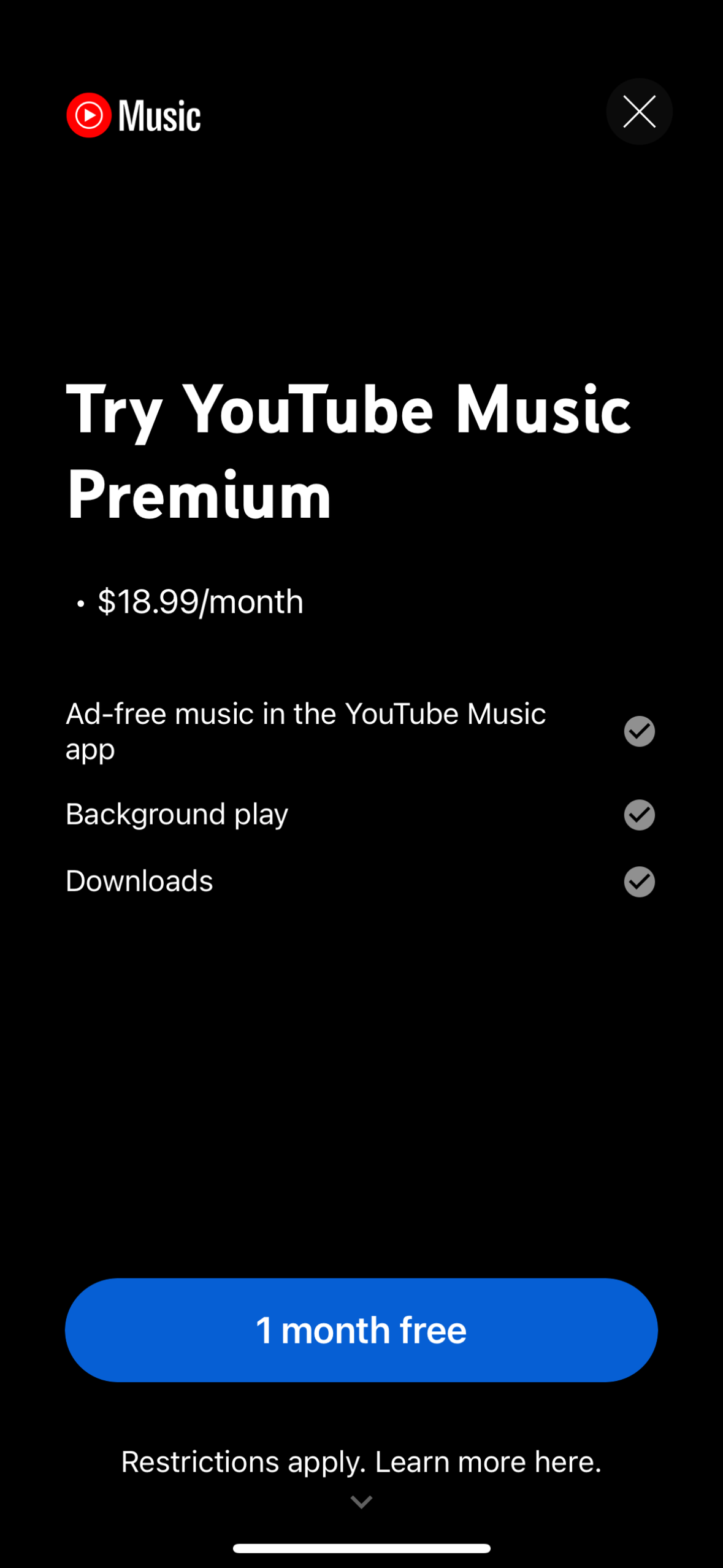youtube-music app screenshot 50